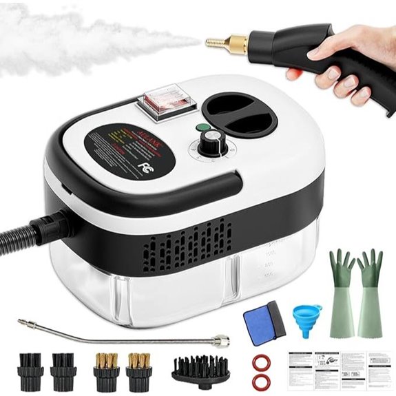 2500W Handheld Steam Cleaner for Home & Car