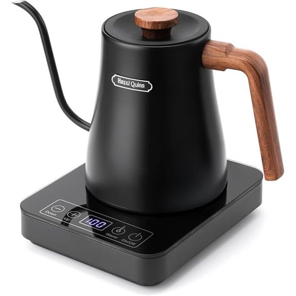 Hazel Quinn 0.8L Electric Kettle with Precise Temp