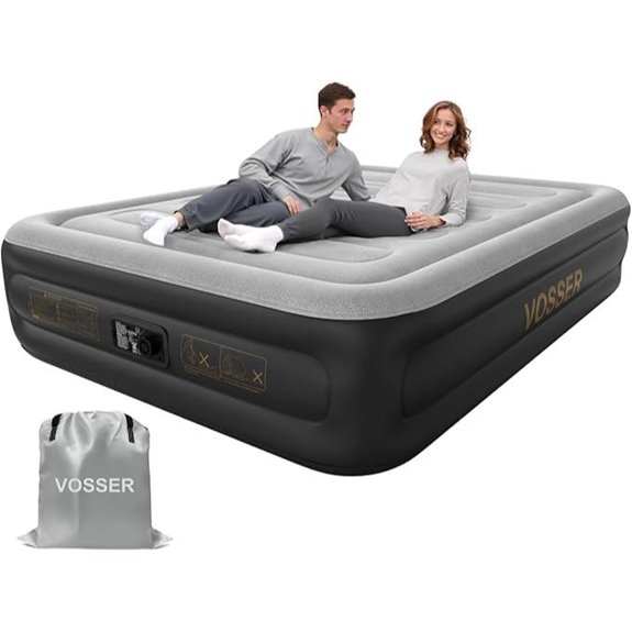 Air Mattress Queen with Built-in Pump