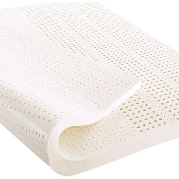 Talatex Latex Mattress Topper with Organic Cover Queen