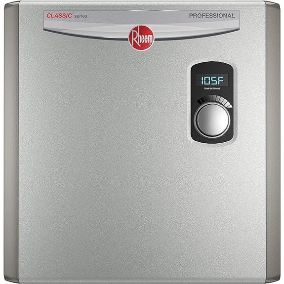Rheem RTEX-24 24kW 240V Electric Tankless Water Heater Gray