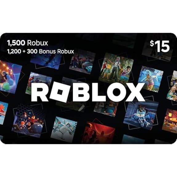 Roblox Gift Card - 1,500 Robux Digital Code