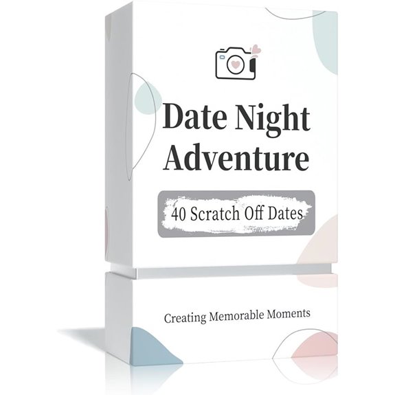 Couples Date Ideas Card Deck for Romantic Nights