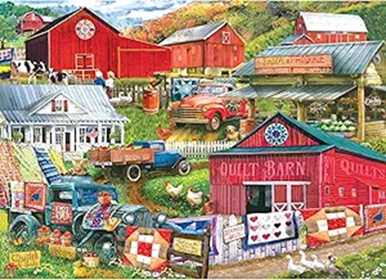 RoseArt Kodak Premium Country 1000 Piece Jigsaw Puzzle