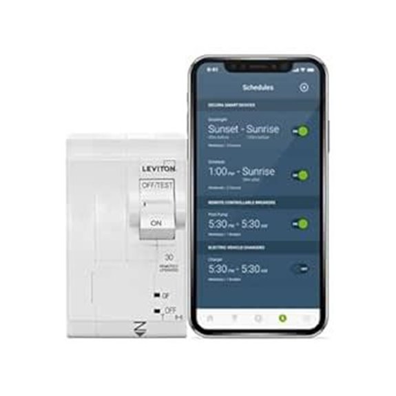 Leviton 2nd Gen Smart GFCI Circuit Breaker