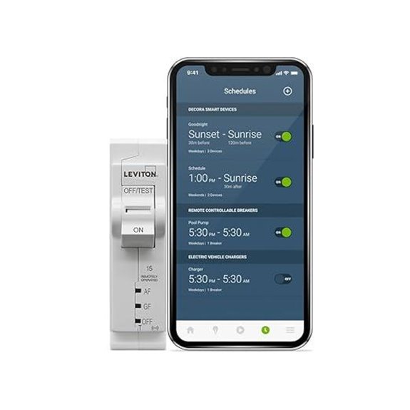 Leviton 2nd Gen Smart AFCI/GFCI Circuit Breaker
