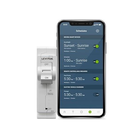Leviton LB120-ST 2nd Gen Smart Circuit Breaker