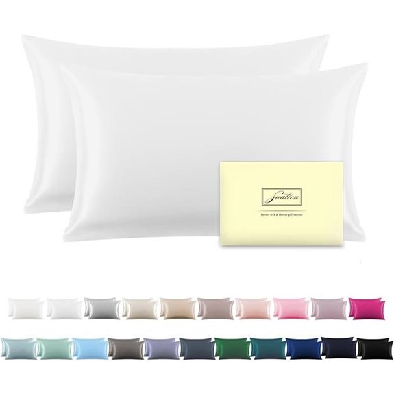 Silk Pillowcases for Hair and Skin (2-Pack)