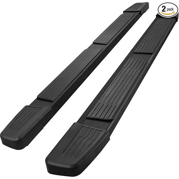 6 Silverado/GMC Crew Cab Running Boards with Endcaps