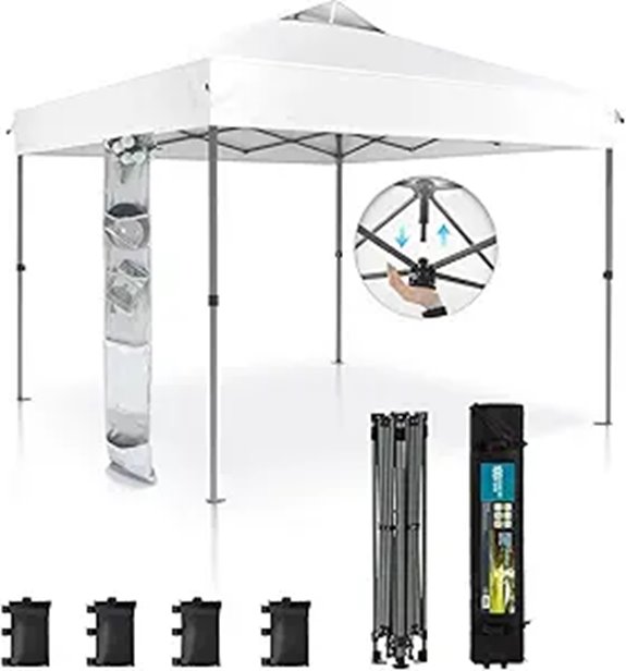 Sophia & William 10x10 ft Pop-Up Canopy Tent