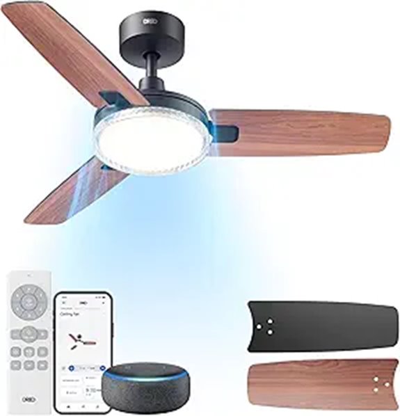 Dreo Smart Ceiling Fan with Lights and App Control
