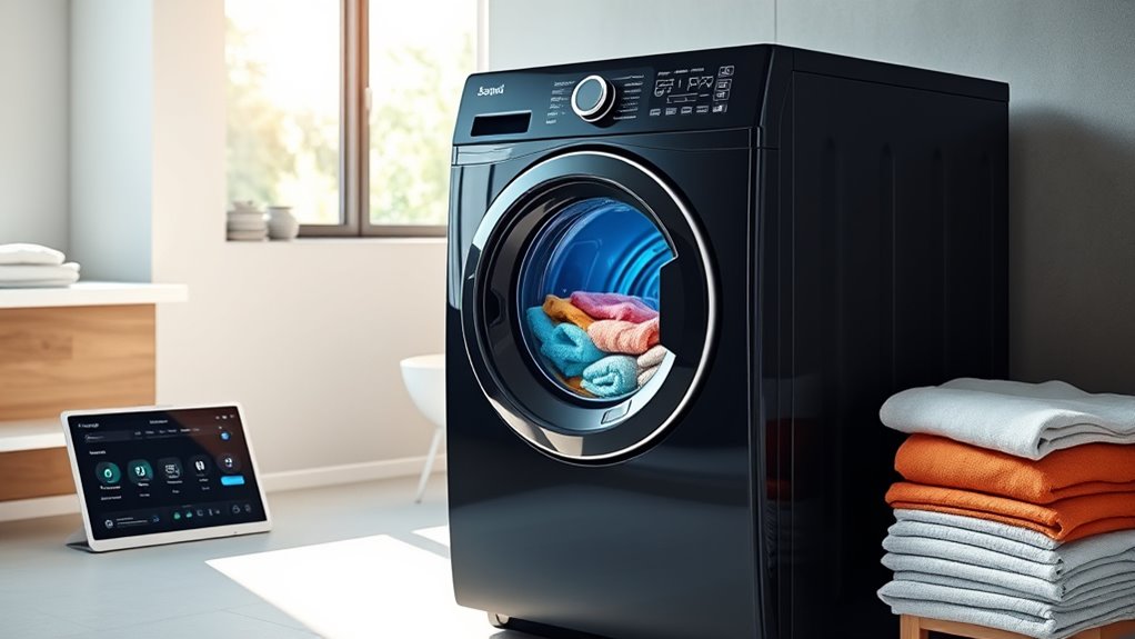 smart efficient connected washer