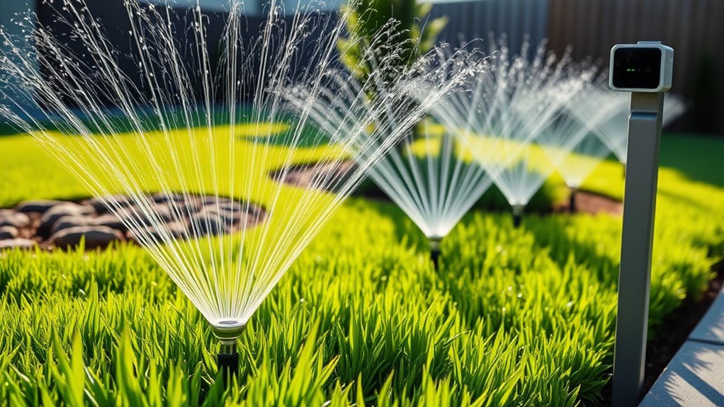 smart sprinkler compatibility features