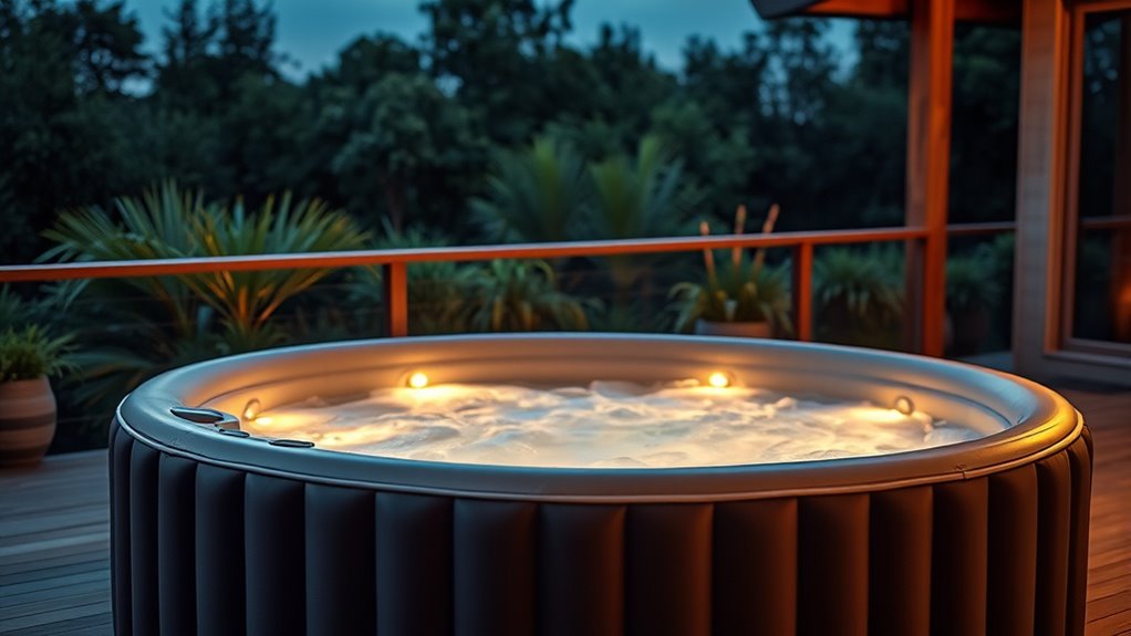 spa size features efficiency