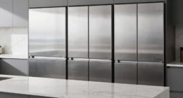 space saving counter depth fridges