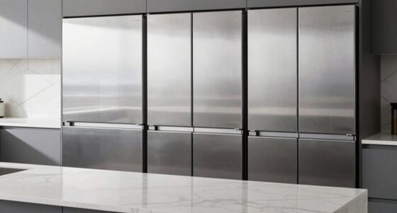 space saving counter depth fridges