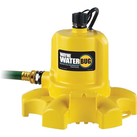 WaterBUG Submersible Pump with Multi-Flo Technology