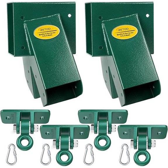 BETOOLL Swing Set Brackets and Hardware Kit