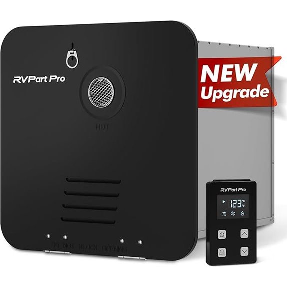 RVPart Pro GT60 Tankless Propane Water Heater with Remote