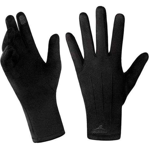Achiou Women Winter Touchscreen Gloves (Thermal Elastic)