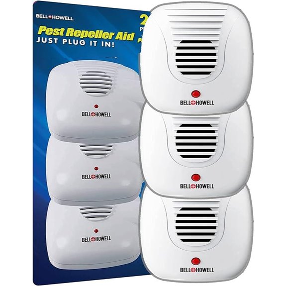 Bell + Howell Ultrasonic Pest Repeller Pack of 3