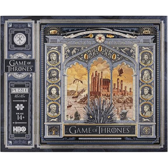Game of Thrones Premium Jigsaw Puzzle with Pouch