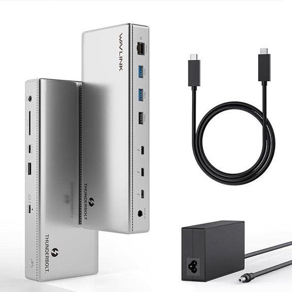 WAVLINK Thunderbolt 4 Dock with Dual 4K Monitors