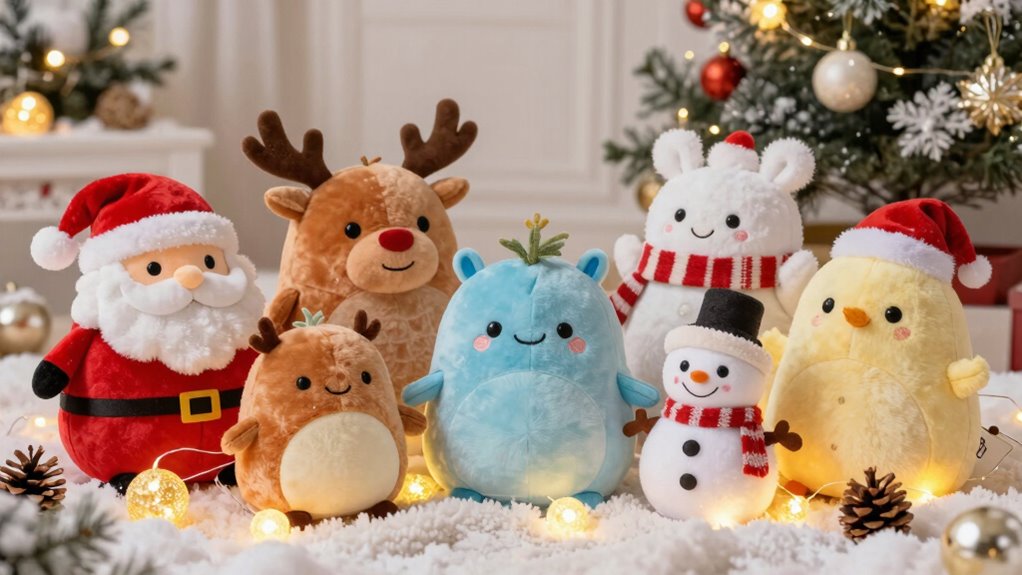 top 14 holiday squishmallows