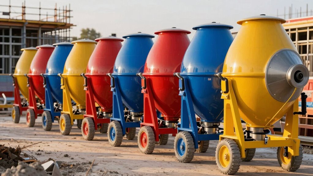 top 15 portable concrete mixers