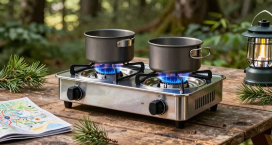 top dual burner camping stoves
