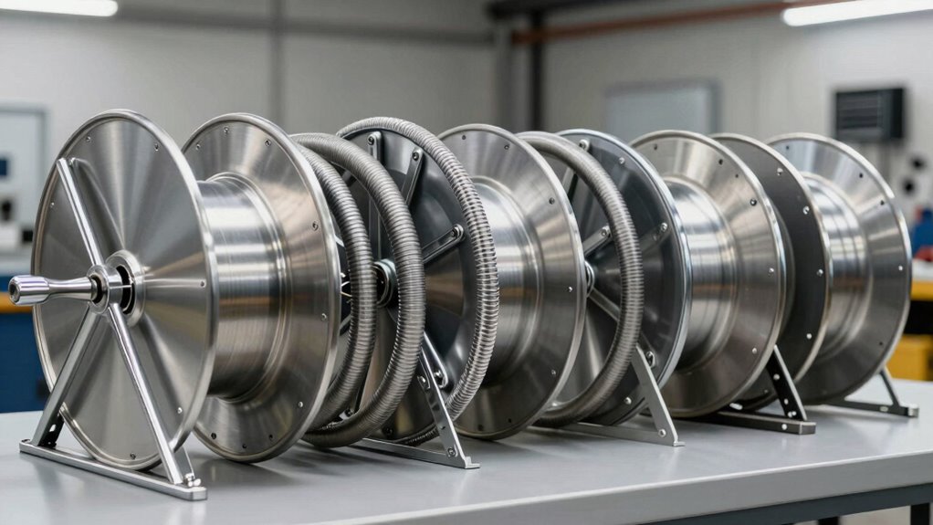 top durable metal hose reels