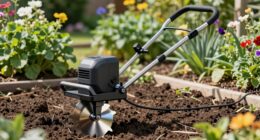 top electric garden tiller list