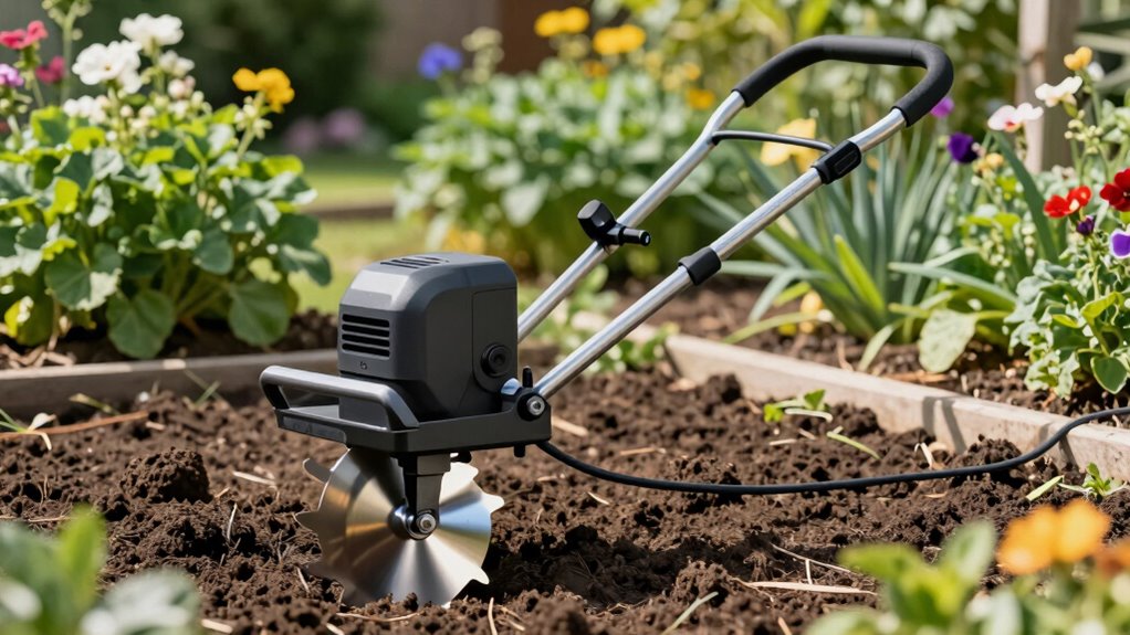 top electric garden tiller list