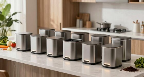 top electric kitchen compost bins