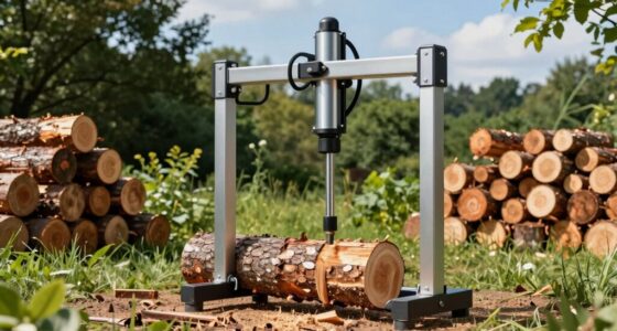 top electric log splitters