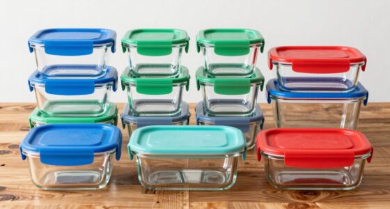 top glass meal containers