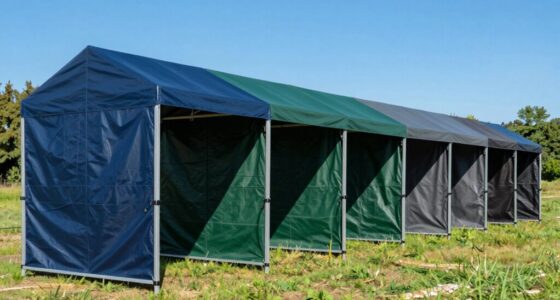 top heavy duty canopy selections