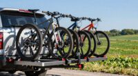 top hitch bike racks