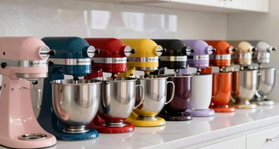 top kitchenaid mixer color trends