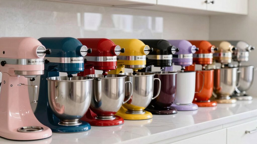 top kitchenaid mixer color trends