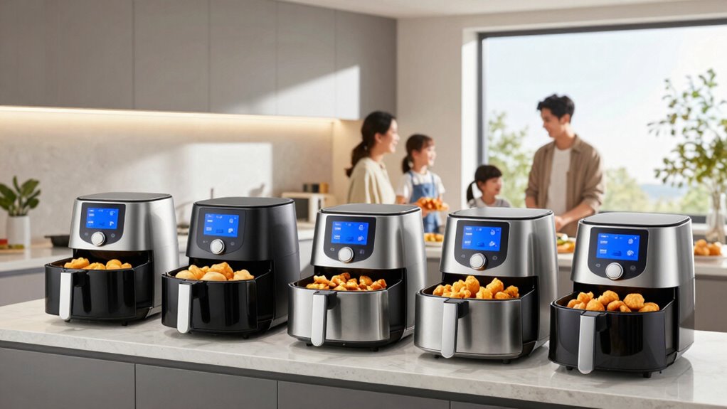 top large family air fryers