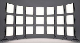 top led studio light panels