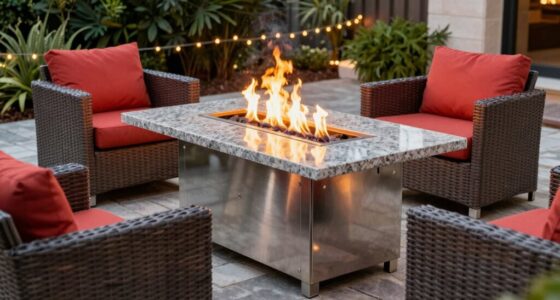 top outdoor fire pit tables