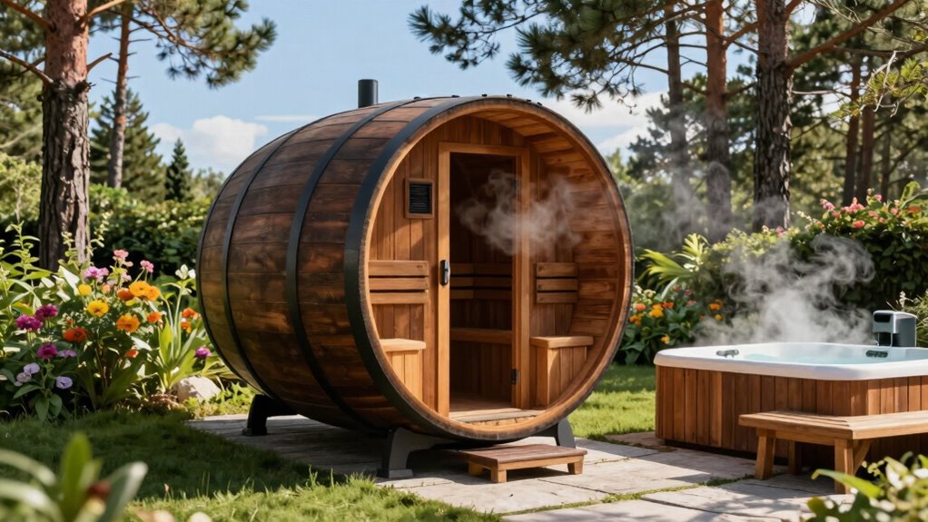 top outdoor sauna options
