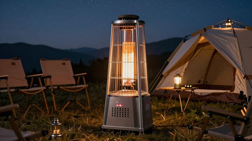 top propane camping heaters
