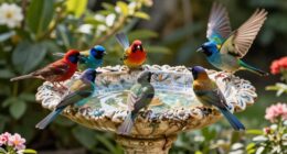 top resin bird baths