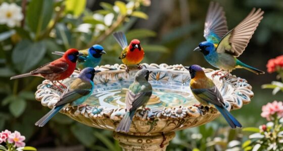top resin bird baths