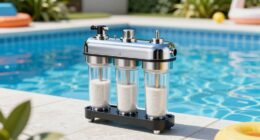 top sand pool filter pumps