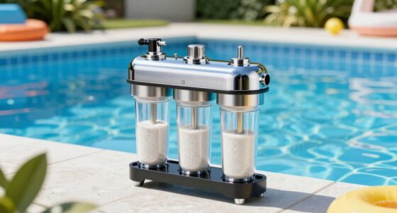 top sand pool filter pumps