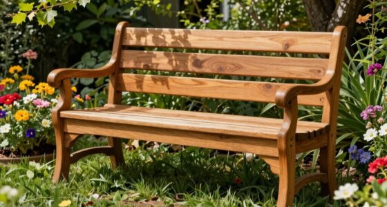 top wooden benches for outdoor durability